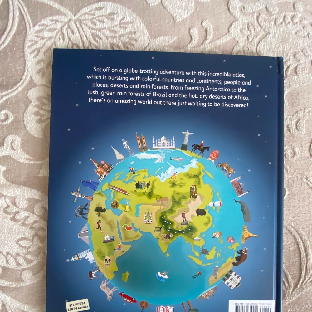 Children’s illustrated Atlas - Picture 3 of 7